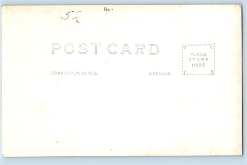 Fort Peck MT Postcard RPPC Photo Grasshopper Ride Donkey The Vornholt Drug Store