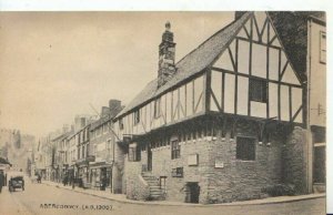 Wales Postcard -  Aberconwy (A. D. 1300) - Caernarvonshire - Ref 2080A