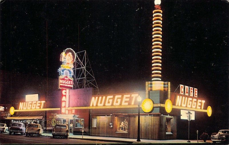 Postcard The Nugget Casino in Carson City, Nevada~131044