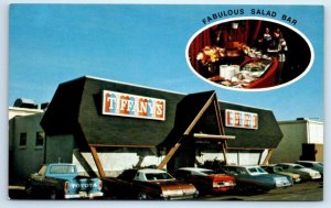 PINELLAS PARK, Florida FL ~ Roadside TIFFANY'S RESTAURANT Lounge c1970s Postcard