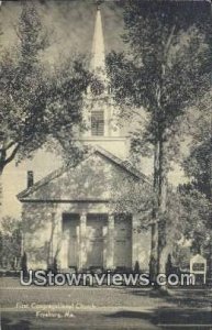 First Congregational Church - Fryeburg, Maine ME  
