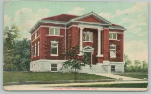Independence Kansas~Carnegie Library~c1910 Postcard