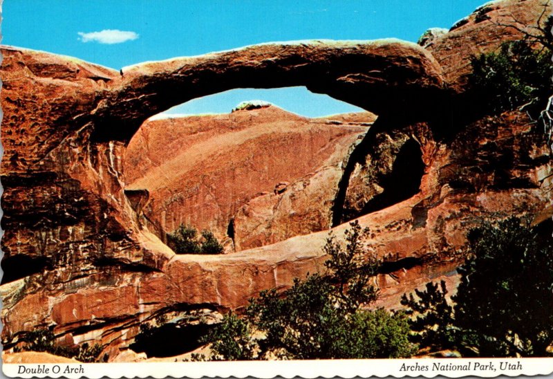 Utah Arches National Park Double O Arch