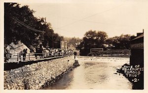 Bellefontes Famous Trout real photo - Bellefonte, Pennsylvania PA  