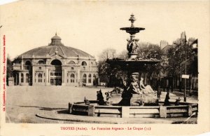 CPA Troyes- Fontaine Argence , Le Cirque FRANCE (1007836)