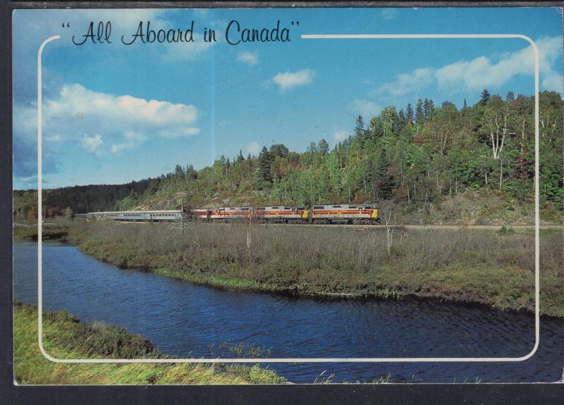 Agawa Canyon Tour Train,Algoma,Ontario,Canada BIN