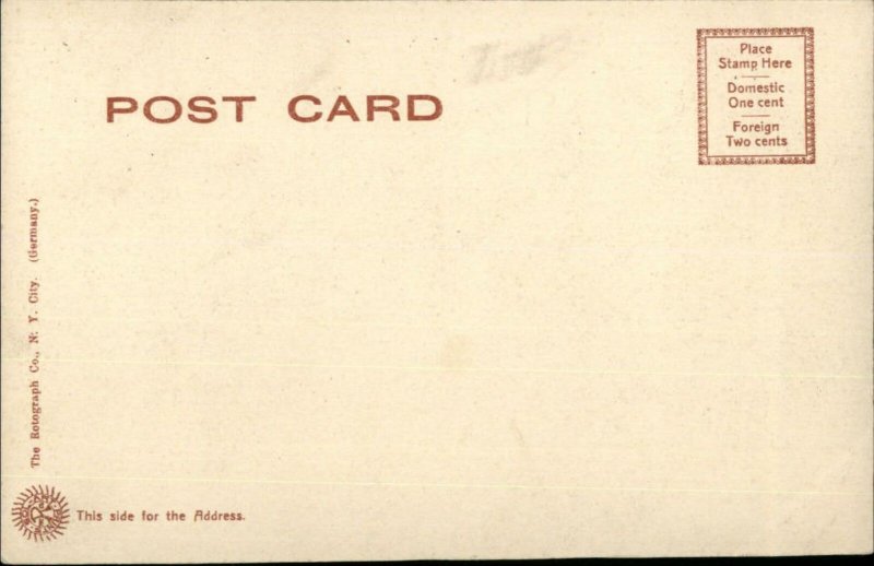 Summit Park NY Dancing Pavilion c1905 Hand Colored Postcard