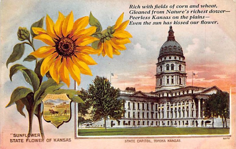 Kansas Topeka, Kansas, USA State Capitol Unused 