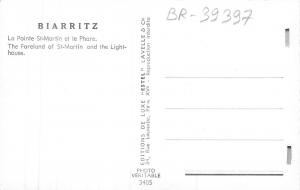 BR39397 La pointe st martin et le phare Biarritz france