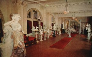 Vintage Postcard The Marble Room Lightner Museum Of Hobbies St. Augustine FL