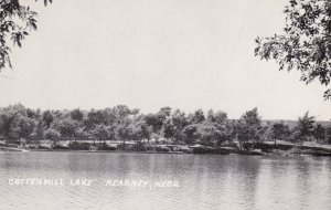 Nebraska Kearney Cottenmill Lake Real Photo