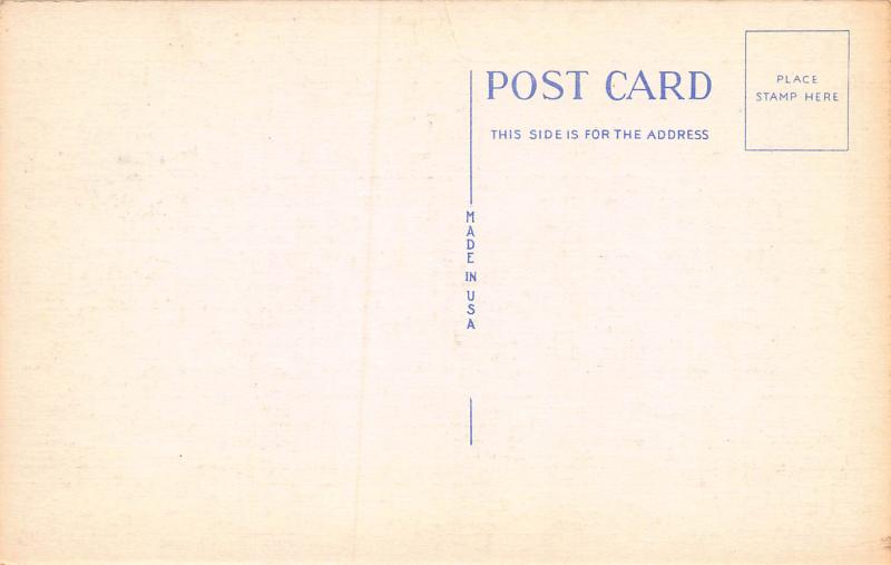 Presbyterian Hospital, Medical Center, N.Y.C., Early Linen Postcard, Unused