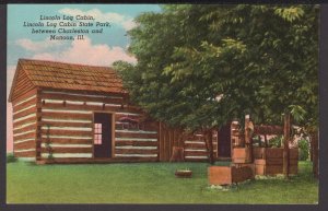 Illinois between Charleston & Mattoon Lincoln Log Cabin in Lincoln State Park