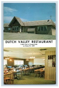 Vintage Dutch Valley Restaurant Sugarcreek On State Rt. #39. Postcard P90E