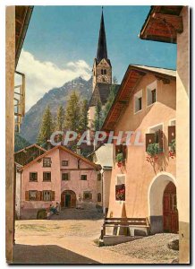 Postcard Modern Scuol Tarasp Vulpera Switzerland Das Alpine Heilbad