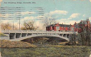 New Broadway Bridge Greenville, Ohio OH