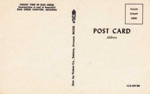 Fishing at Oak Creek Canyon AZ, Arizona