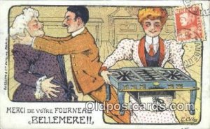 Merci De Voire fourneau Bellemere Advertising 1907 