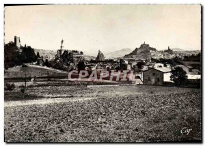 Modern Postcard Le Puy Vue Generale Four Rocks