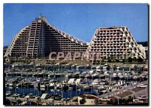 Modern Postcard La Grande-Motte the Great Pyramid Eden Harbor