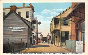 Little Red Cedar School House Street View St Augustine FL 