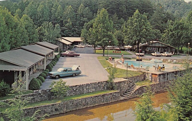 Gatlinburg Tennessee TN 1960s Postcard Creekstone Motel 