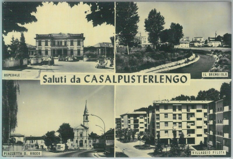80972 - vintage postcard - LODI Province - CASALPUSTERLENGO  -