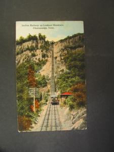 Chattanooga TN Incline Railroad c1910 Postcard