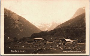 Norway Fjaerland Sogn, Fjærland Vintage RPPC C210