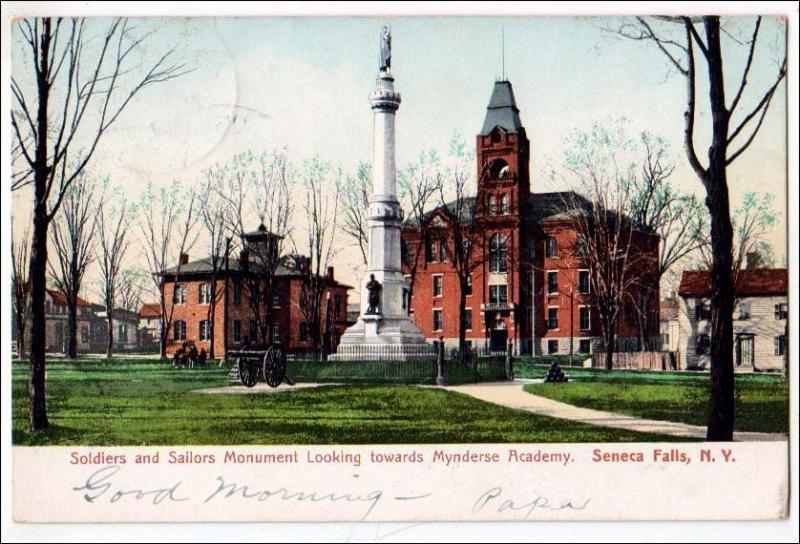 Soldiers & Sailors Monument, Seneca Falls NY