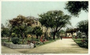 County Courthouse, Central Park - Galveston, Texas TX  