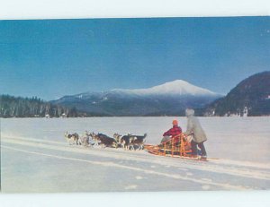 Pre-1980 HUSKY DOG TEAM Adirondacks - Whiteface At Lake Placid NY AG6075