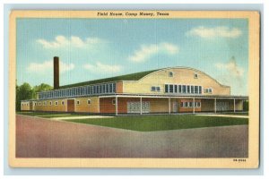 Vintage Field House, Camp Maxey, Texas Postcard P166 