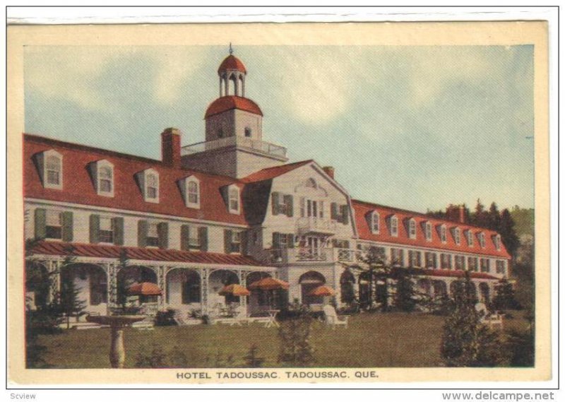 TADOUSSAC, Quebec, 1900-1910´s; Hotel Tadoussac