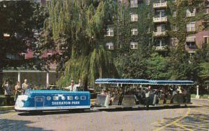 Washington D C Sheraton Park Tourist Train 1957