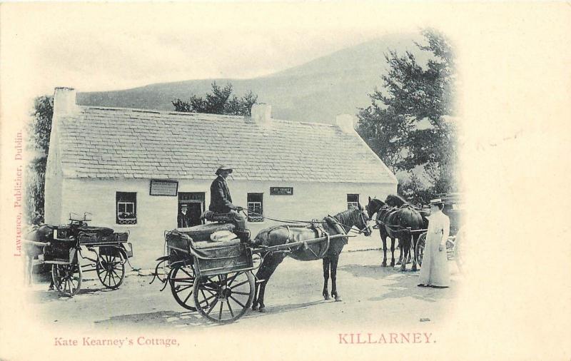 Horse & Cart Kate Kearney's Cottage Killarney County Kerry Republic of Ireland