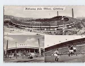 Postcard Ullevi Stadium Greetings from Ullevi Gothenburg Sweden