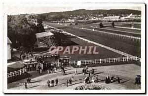 Old Postcard Horse Riding Equestrian Vichy racecourse