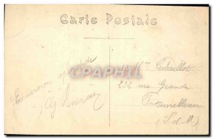 Old Postcard Ile D & # 39Yeu Rocks Tete Jaune
