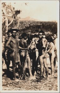 Brazil Indios Botocudos Native Indians Vintage RPPC C093