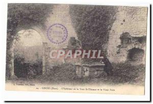 Gisors Old Postcard L & # 39interieur Tower St Thomas and the old well