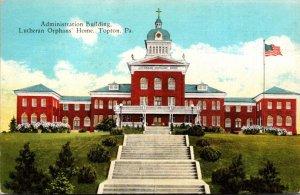 Pennsylvania Topton Administration Building Lutheran Orphans' Home 1950