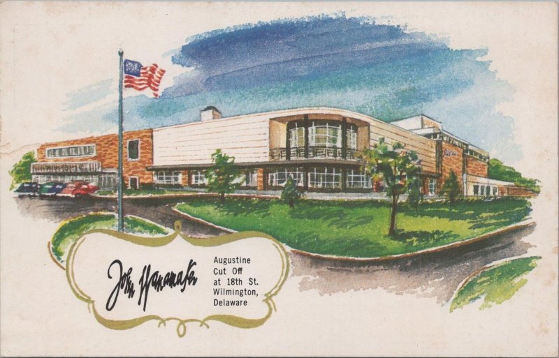 Postcard John Wanamaker Store Wilmington Delaware DE