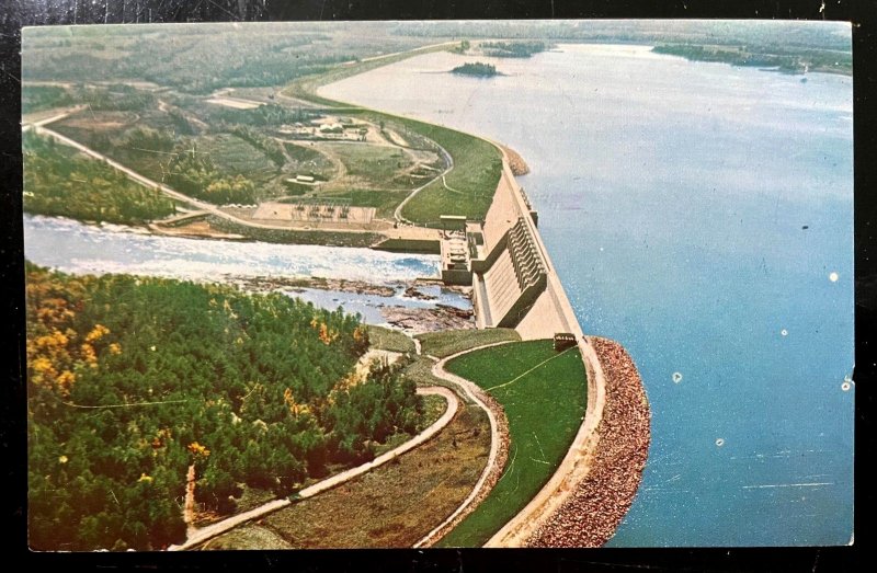 Vintage Postcard 1966 Hartwell Dam, Savannah Rover, Hartwell, Georgia (GA)