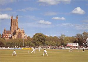 uk39945 worcester cathedral from country ground cricket sport uk
