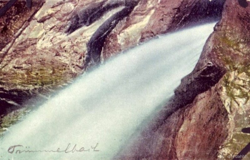 LAUTERBRUNNEN, SWITZERLAND TRUMMELBACH FALLS