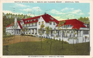 H32/ Knoxville Tennessee Postcard c1947 Whittle Springs Hotel 15