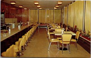 Interior Barra Restaurant, Route 4 Antigonish, Nova Scotia Vintage Postcard K17