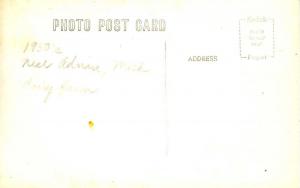 MI - Adrian. Dairy Farm, 1950's. - RPPC