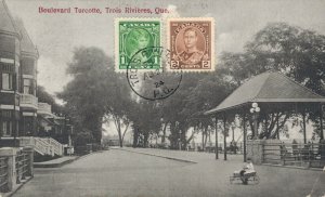 Canada Boulevard Turcotte Trois-Rivières Quebec Vintage Postcard 03.58